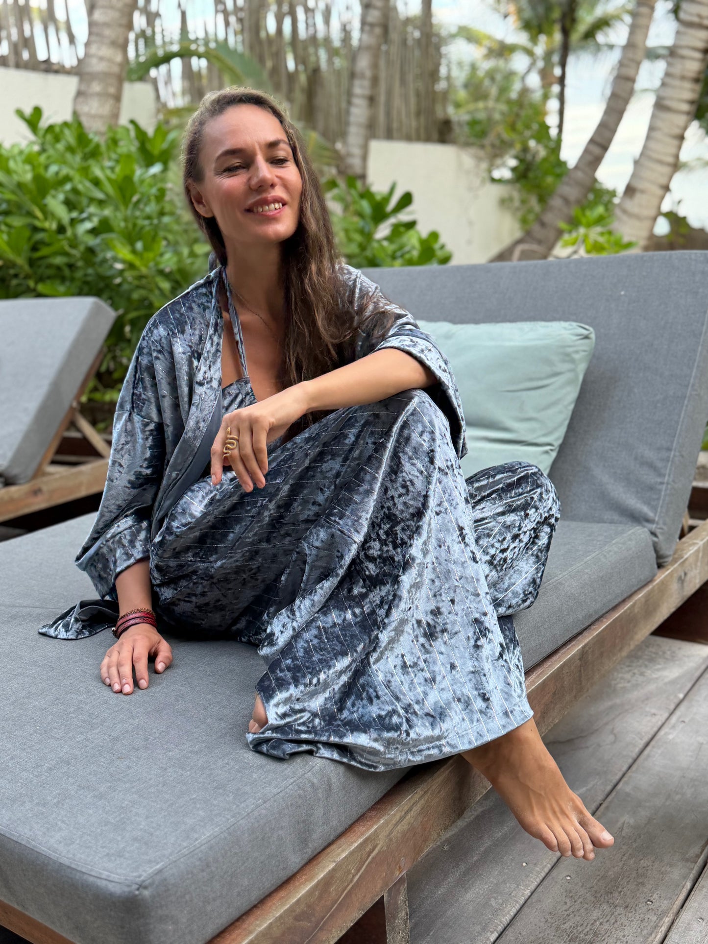 Luna Kimono Smokey Grey