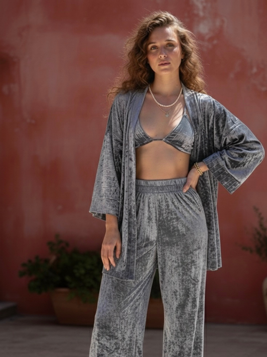 Luna Kimono Smokey Grey