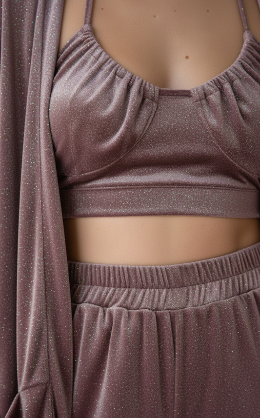 Luna Kimono Pale Rose